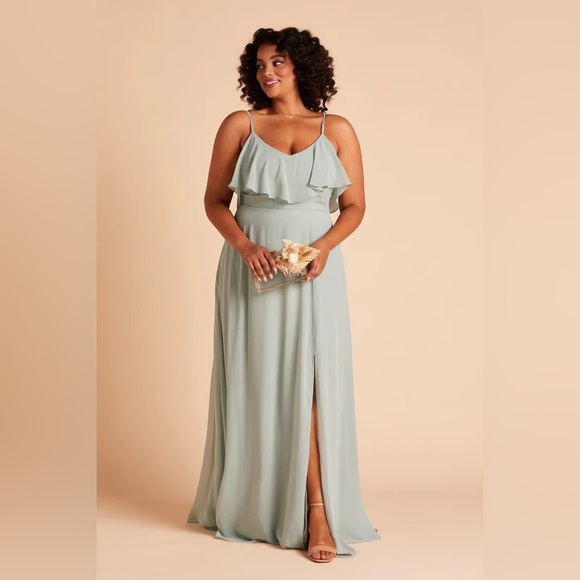 Birdy Grey Dresses & Skirts - Birdy Grey JANE CONVERTIBLE DRESS CHIFFON SAGE Curve 1X NEW NWT BRIDESMAID